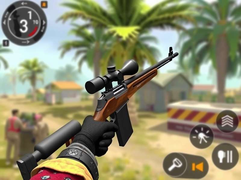 Indian Sniper Shooter mission gameplay